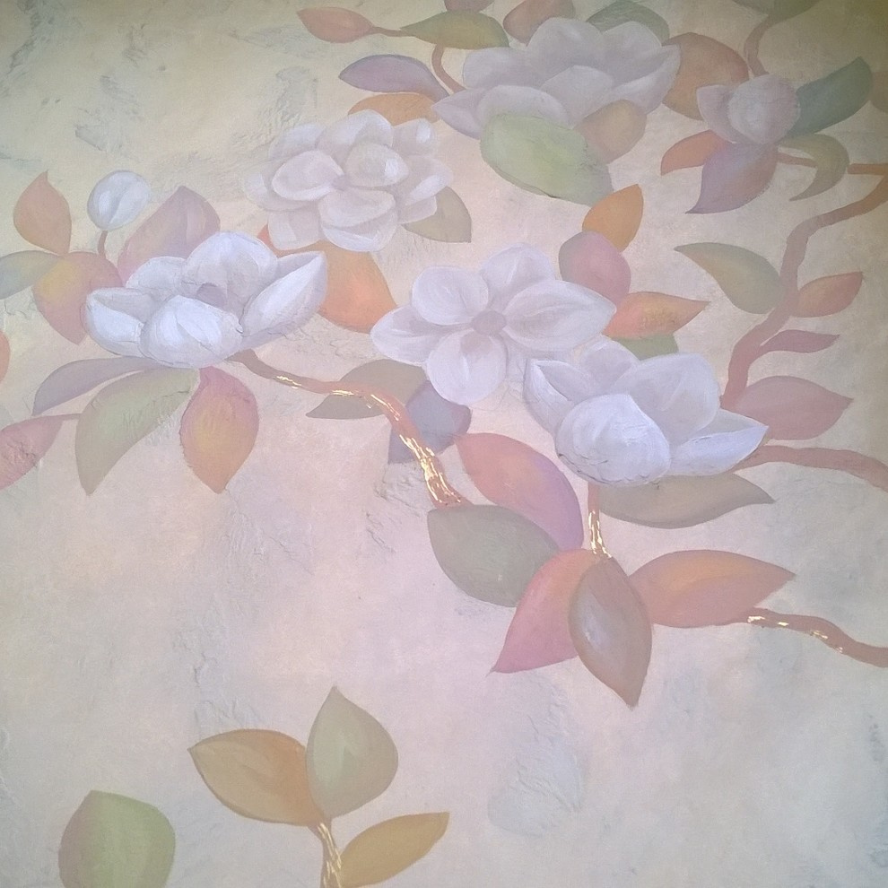 Роспись "Цапли"