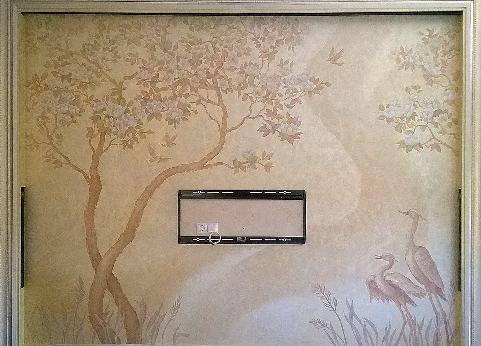 Обложка проекта: Роспись "Цапли"