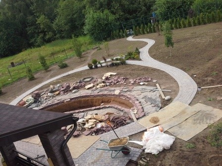 Устройство пруда