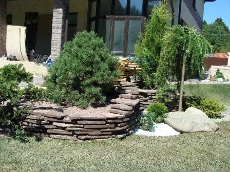 Устройство пруда