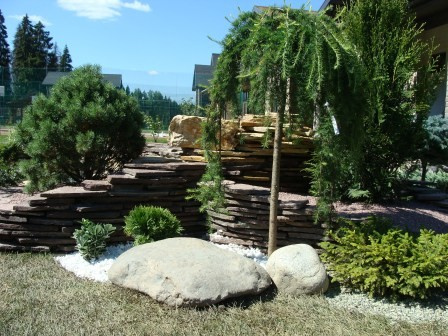 Устройство пруда