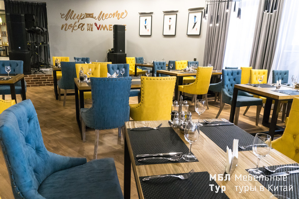 Мебель для ресторана Vместе (Минск, Беларусь)