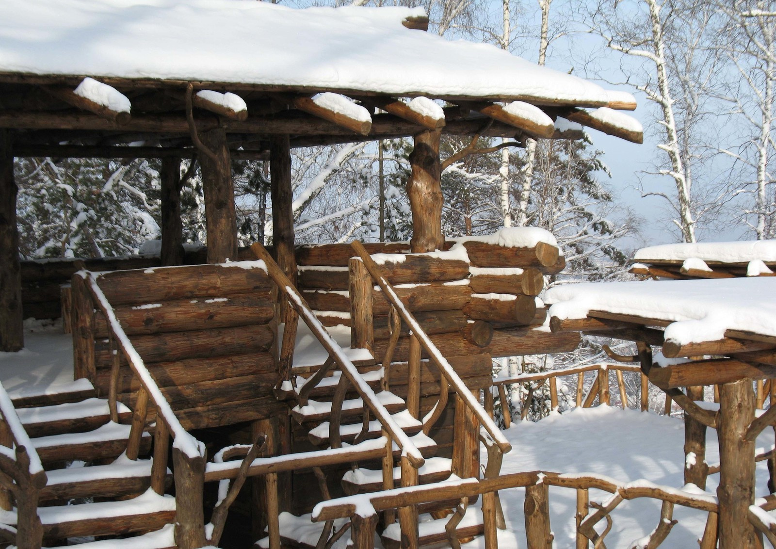 Беседки в стиле кантри. " Бобровый лог "
