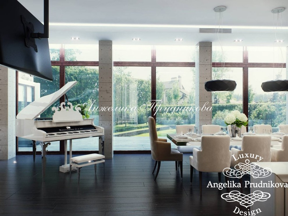 Дизайн-проект загородного дома в современном стиле