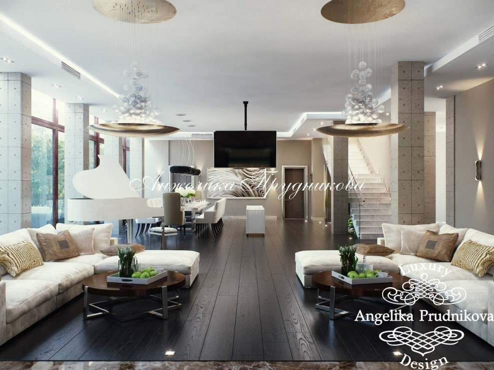 Дизайн-проект загородного дома в современном стиле