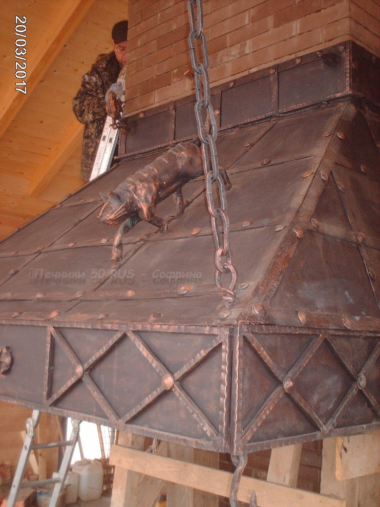 Проект Камина - Очага + печь под казан + магал "Аврора"