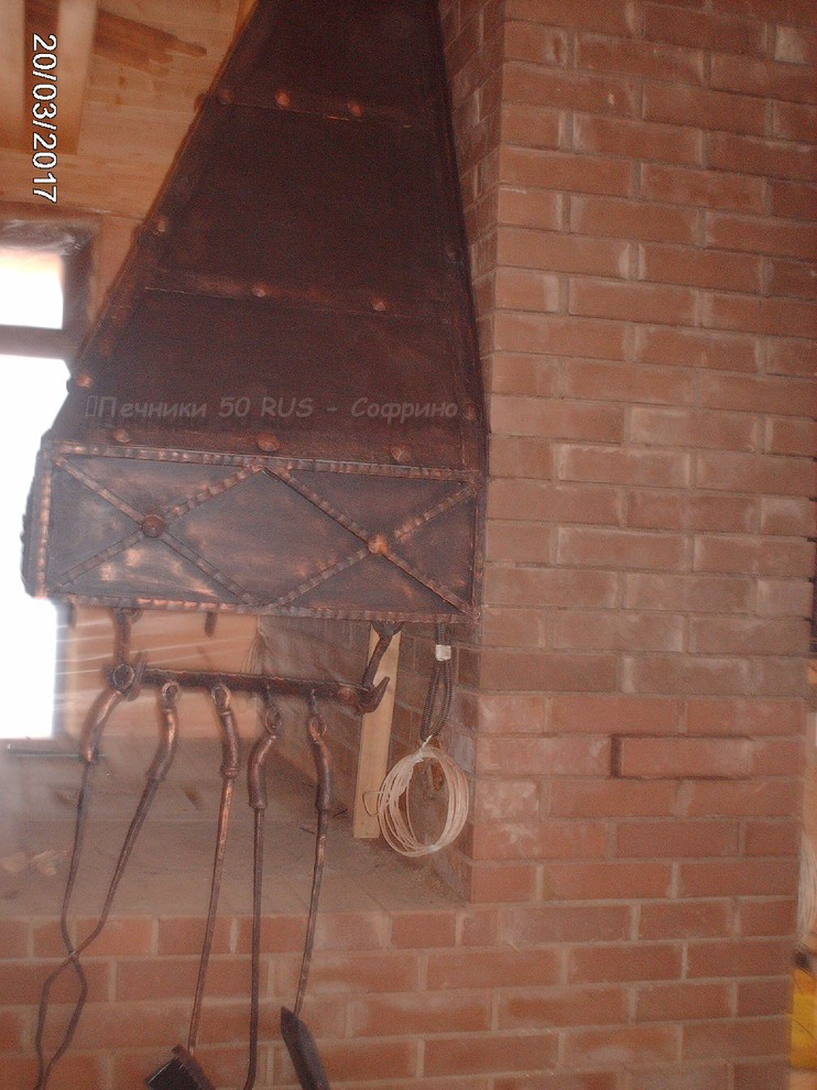 Проект Камина - Очага + печь под казан + магал "Аврора"