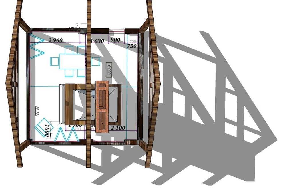 Проект Камина - Очага + печь под казан + магал "Аврора"