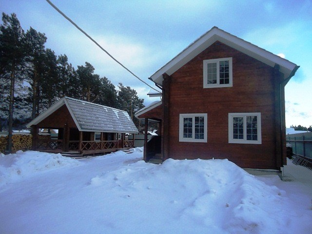 Дома и бани из профилированного бруса.