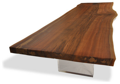 Столы (мебель) из натурального дерева ценных пород