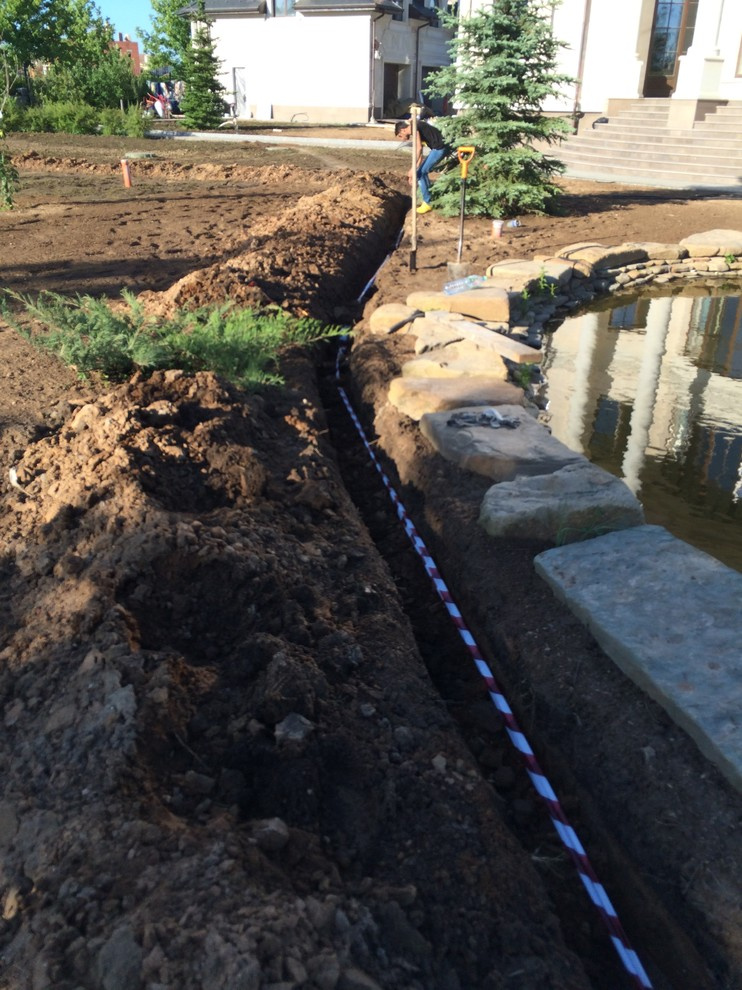 Рабочие будни ландшафтного светодизайнера - ландшафтное освещение