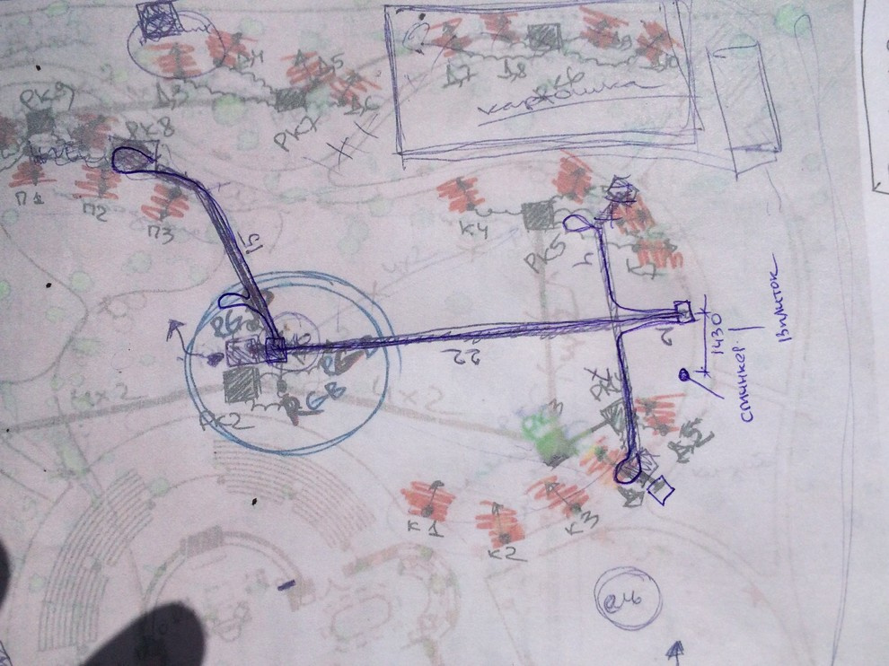 Рабочие будни ландшафтного светодизайнера - ландшафтное освещение