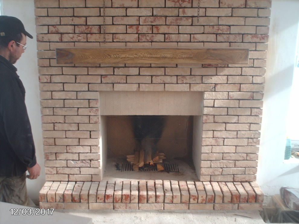 Камин Ла Манш, в стиле Лофт