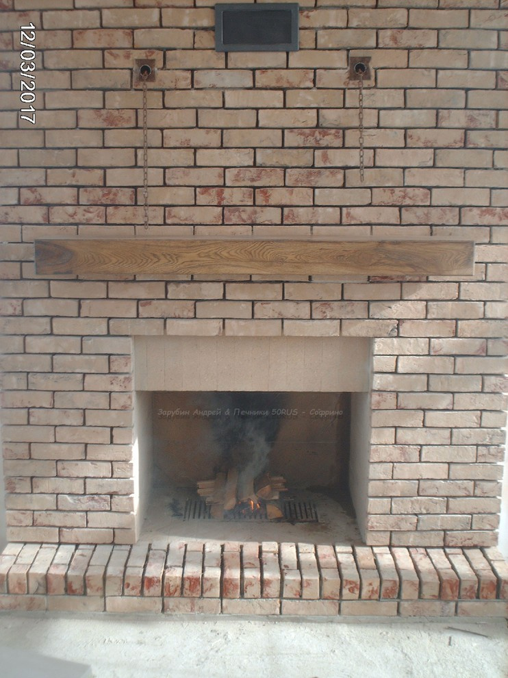 Камин Ла Манш, в стиле Лофт