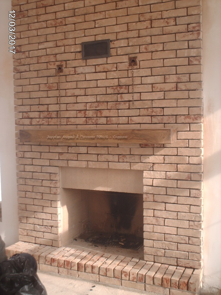 Камин Ла Манш, в стиле Лофт