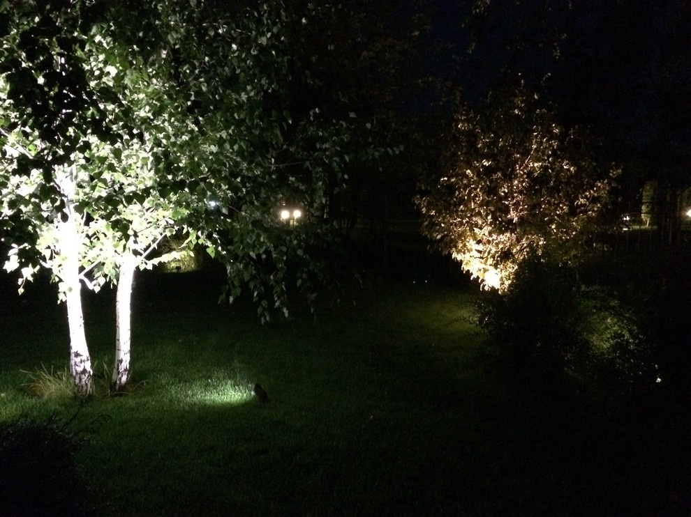Рабочие будни ландшафтного светодизайнера - ландшафтное освещение