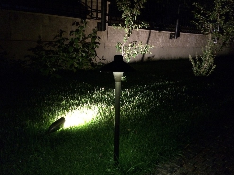 Рабочие будни ландшафтного светодизайнера - ландшафтное освещение