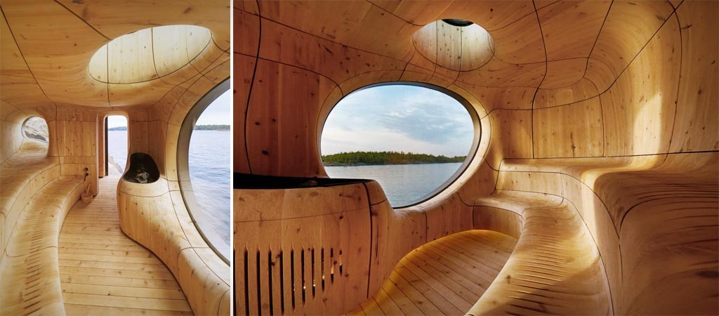 Комнаты отдыха, сауны, бани