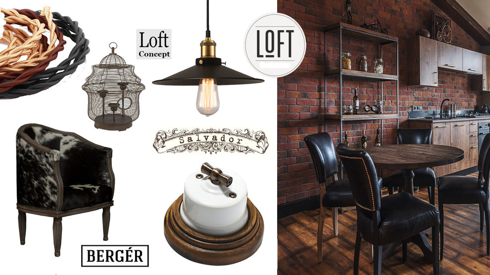 Мудборд Loft