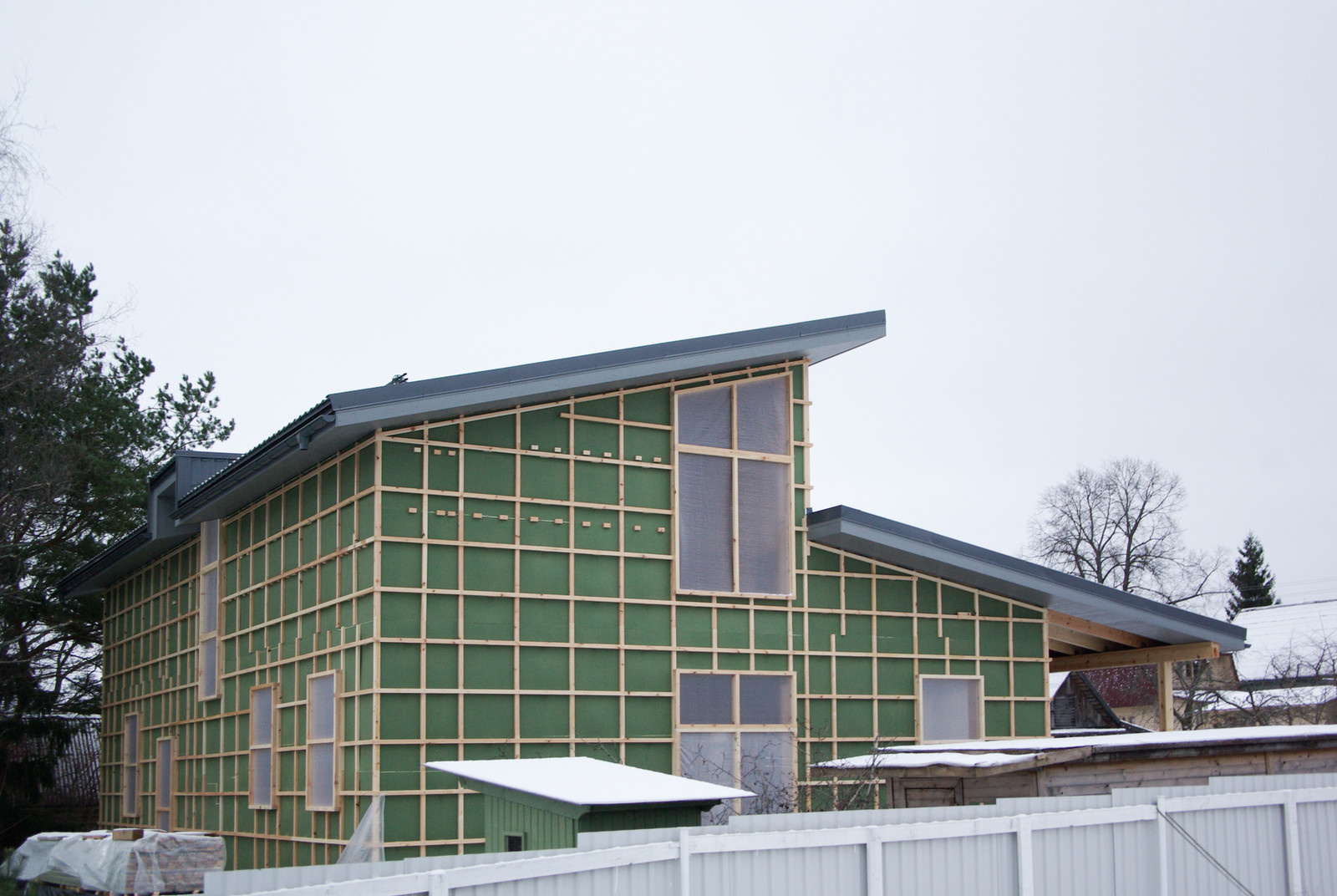 Строительство дома в финском стиле (FINN_HOUSE)