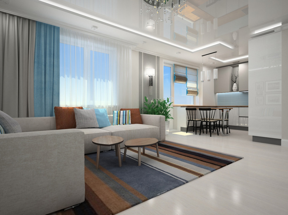 Светлая, уютная квартира в современном стиле