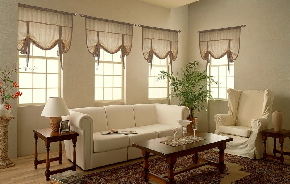 Обложка проекта: Штора "Австрийская" ширина: 122 см. высота : 170 см.