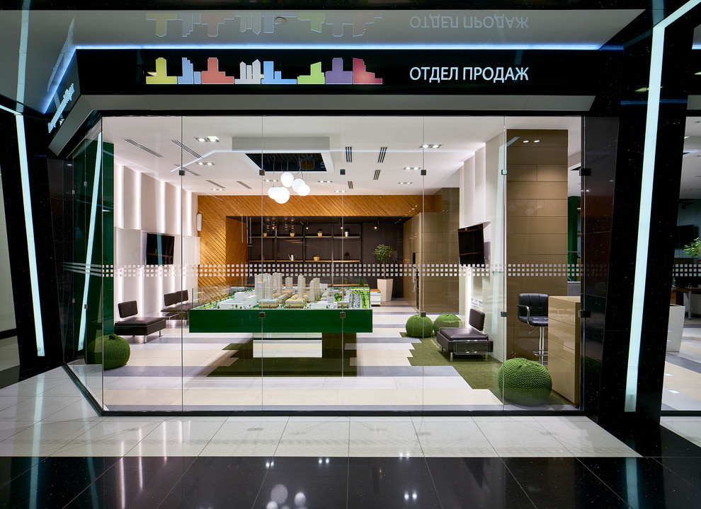 Экстерьер в интерьере