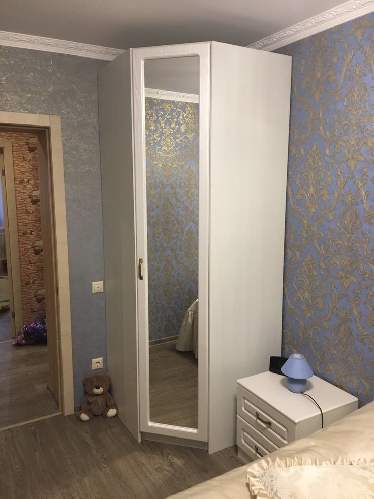 Спальня в небольшой квартире
