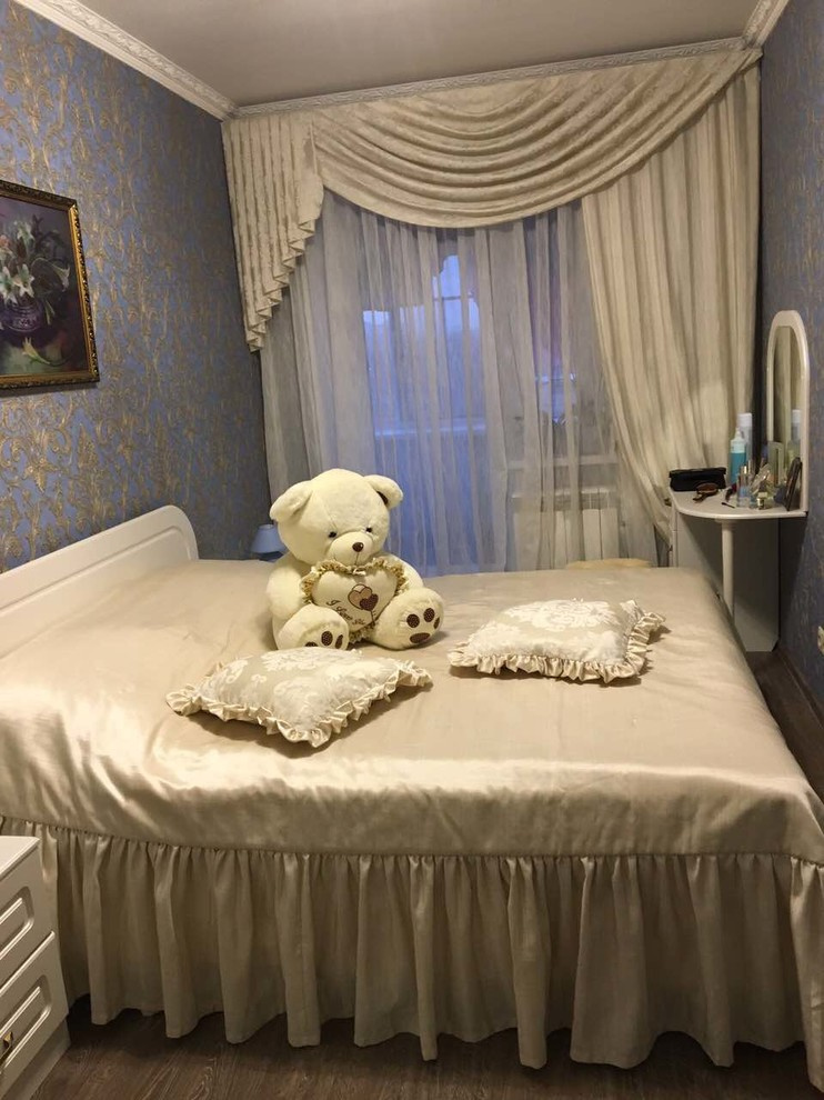Спальня в небольшой квартире