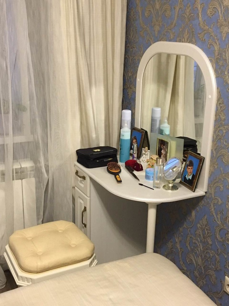 Спальня в небольшой квартире