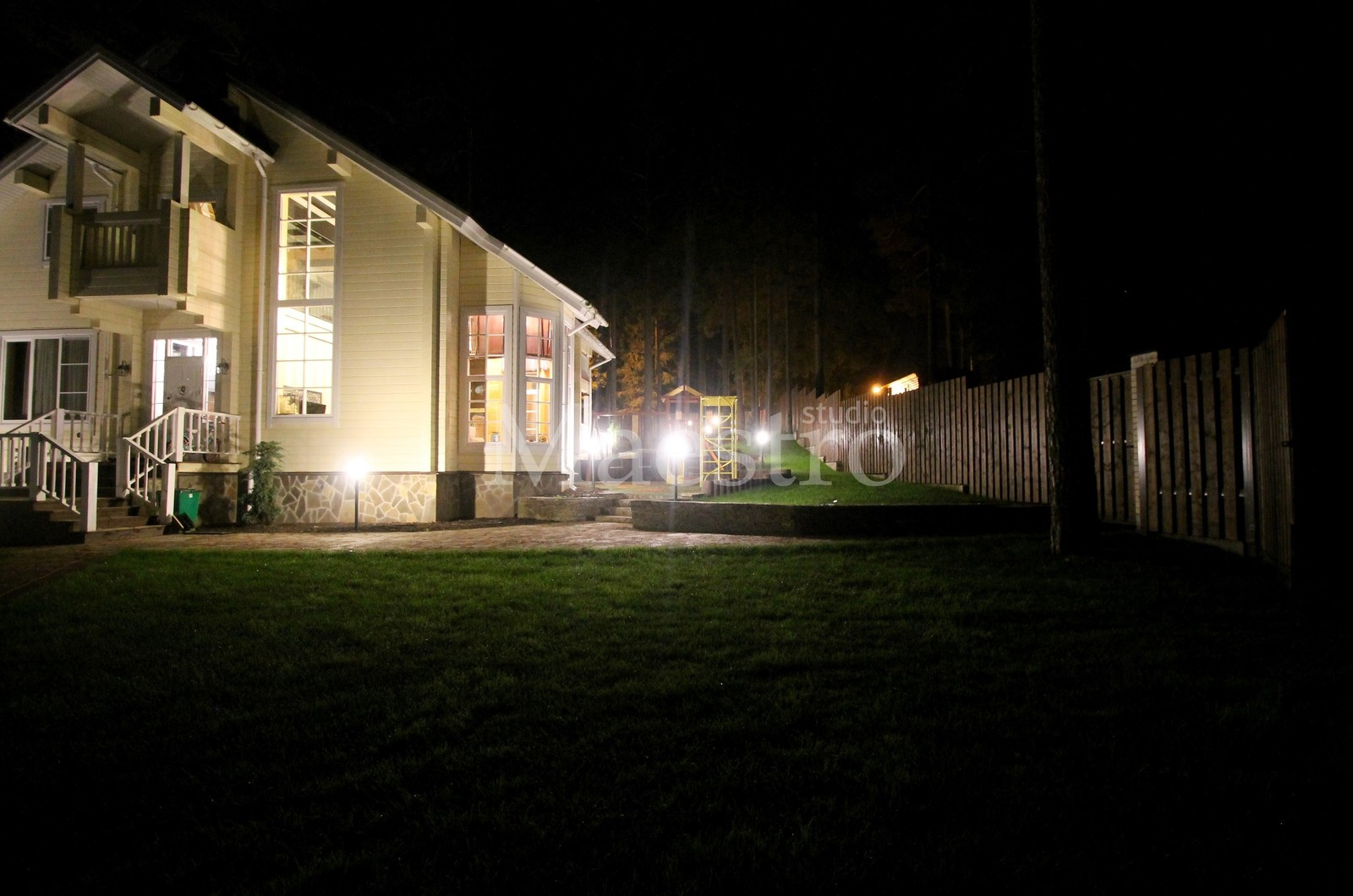 Освещение детской площадки