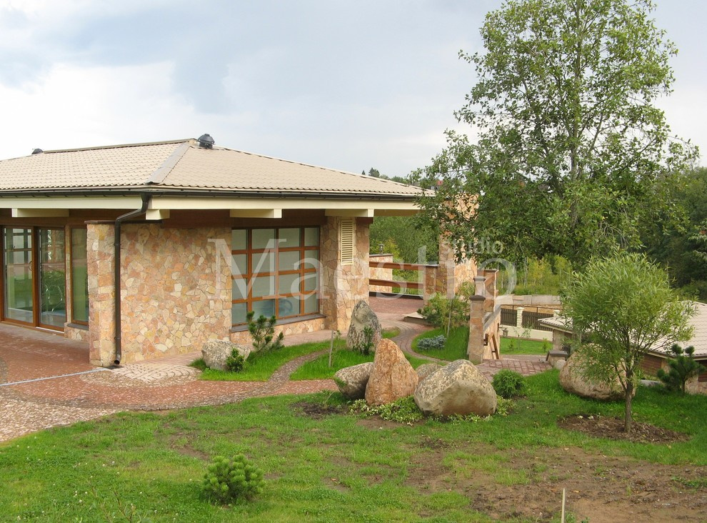 Здание бассейна | Декоративный камень