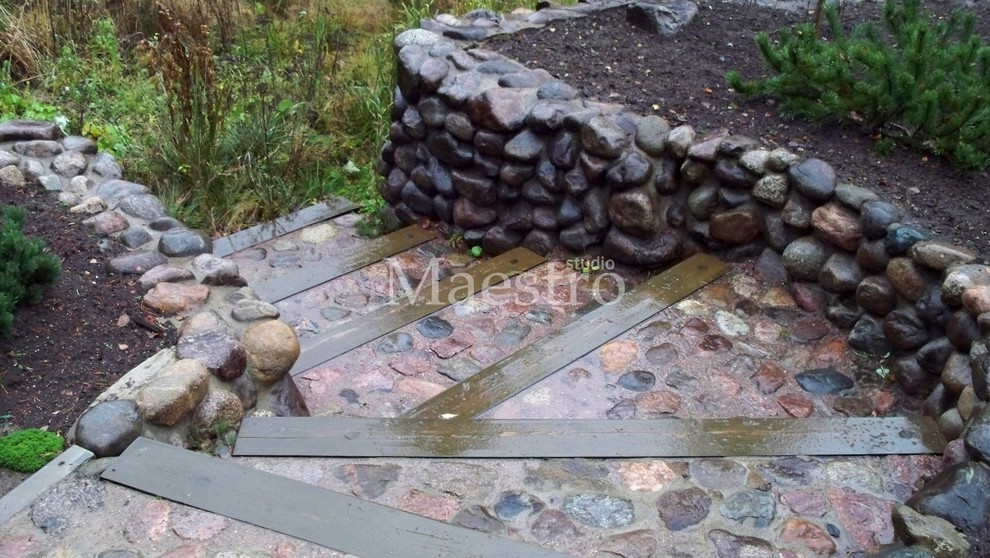 Лестница из камня | Подпорные стены из камня | Террасы