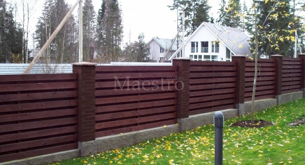 Ограждение территории | Деревянный забор