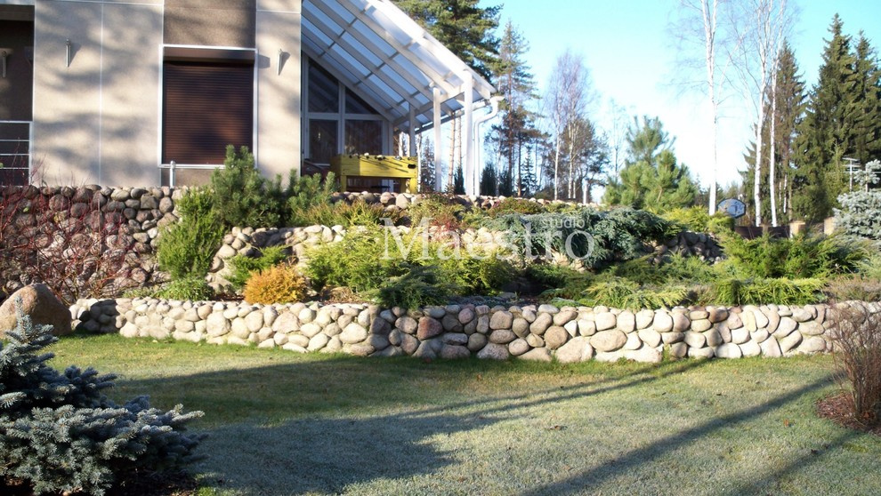 Подпорные стены террас | Посадки растений