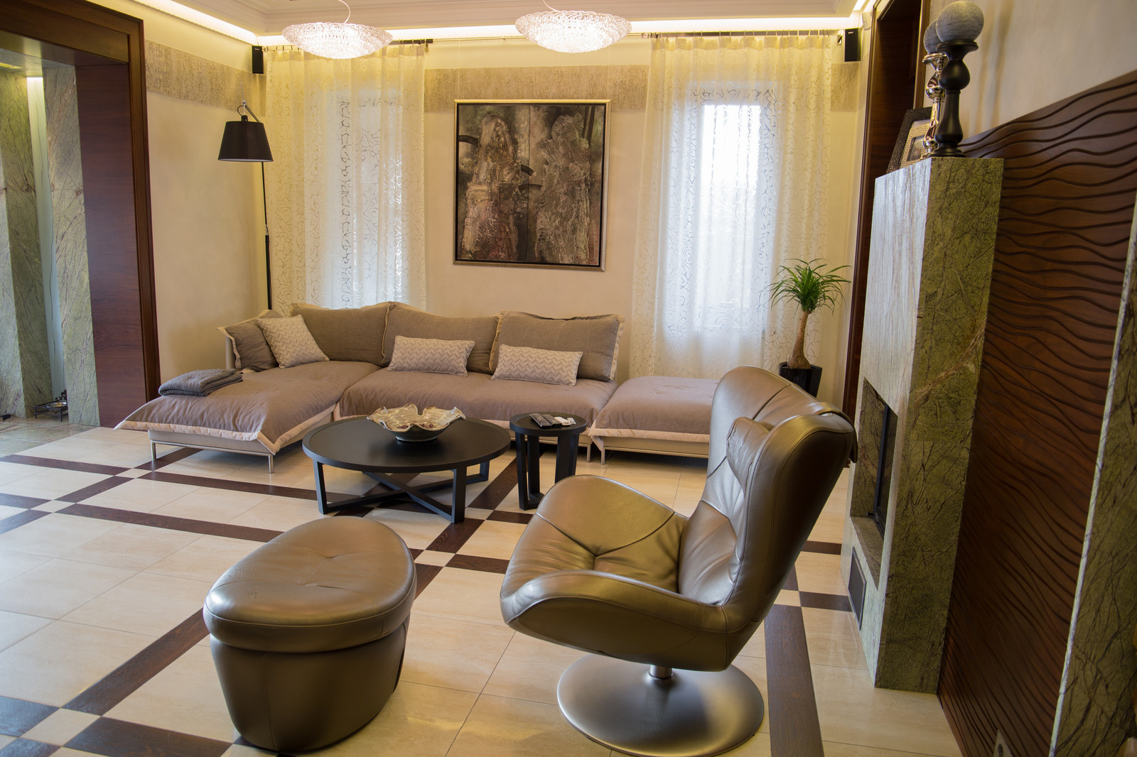 Интерьеры дома в Разливе