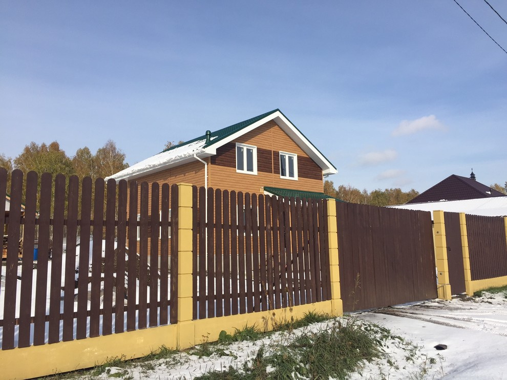 Простота - залог успеха. Уютный дом. 130 м2
