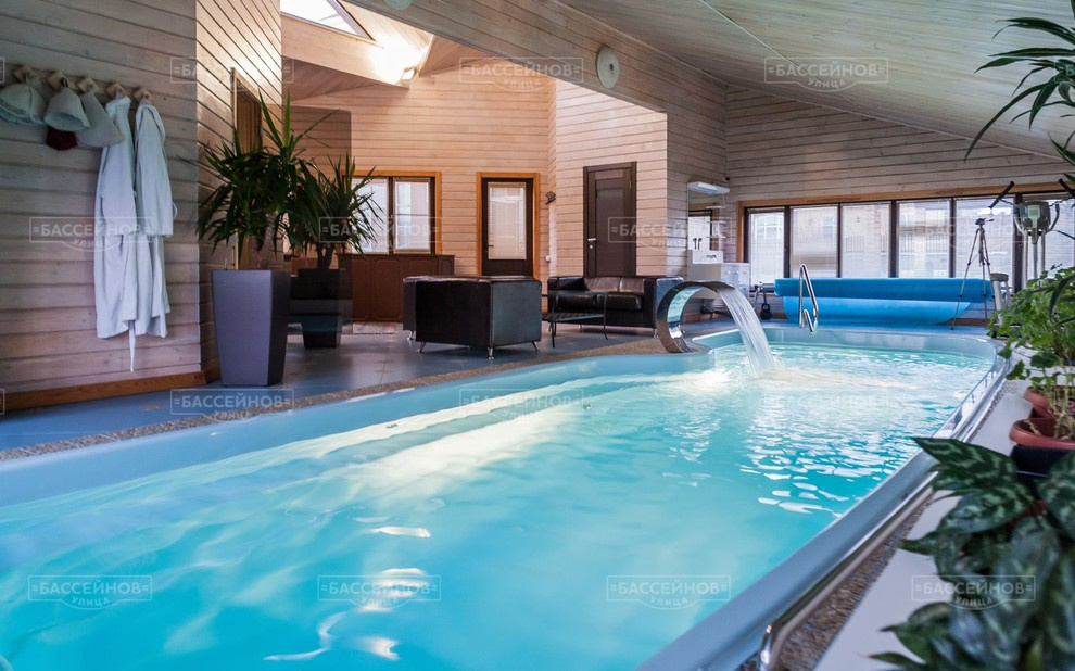 Обложка проекта: Бассейн в поселке Холм's