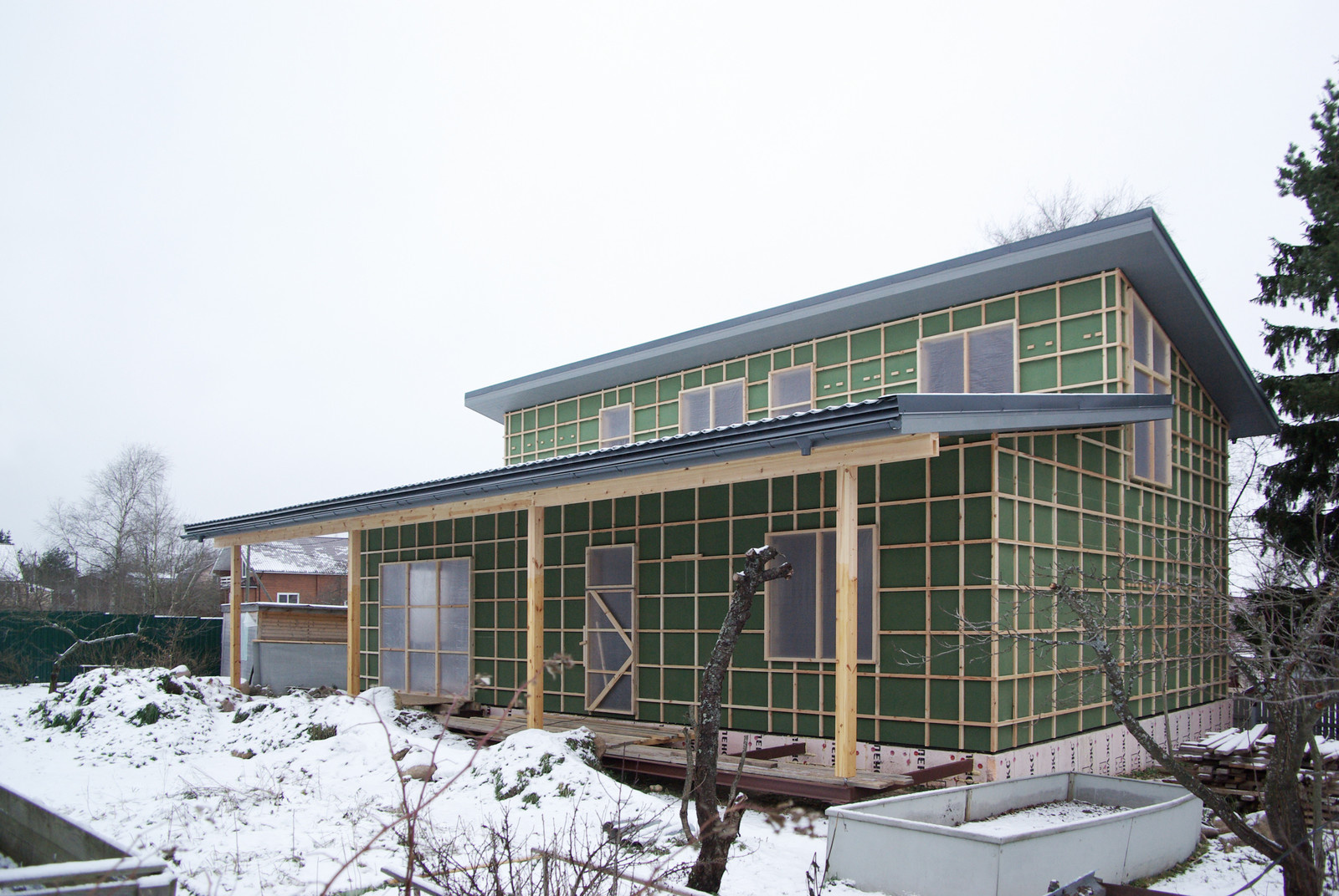 Строительство дома в финском стиле (FINN_HOUSE)