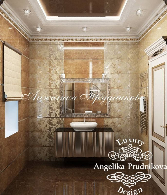 Американский стиль в интерьере дома в Лазаревском