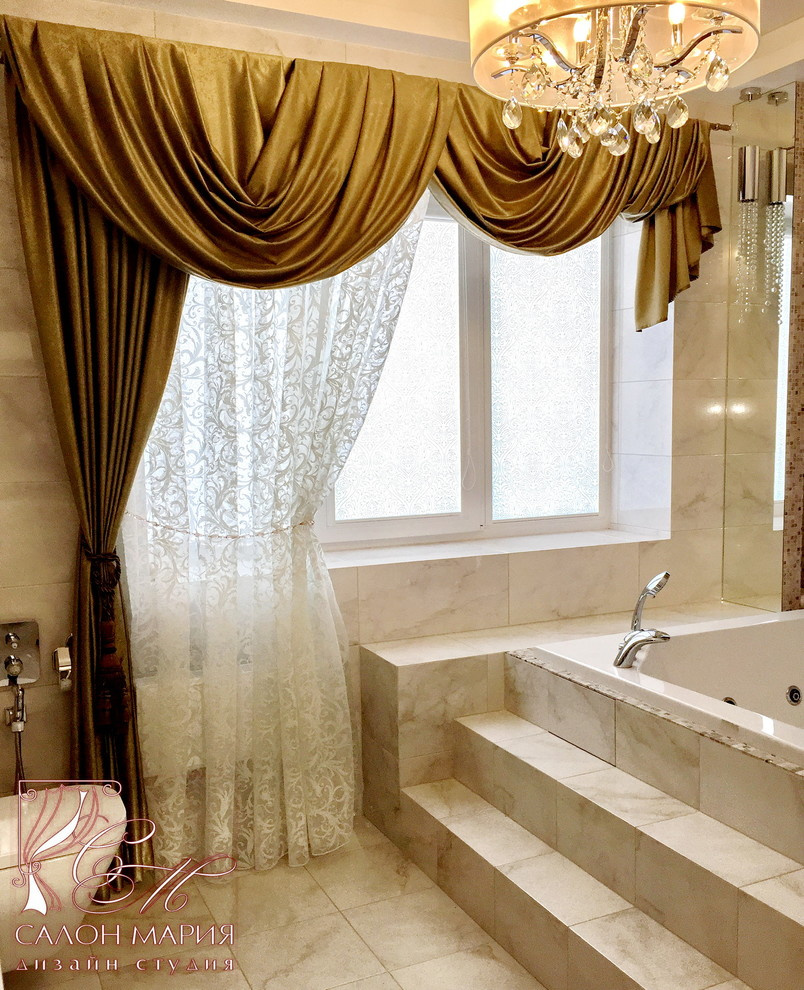 Шторы в санузле