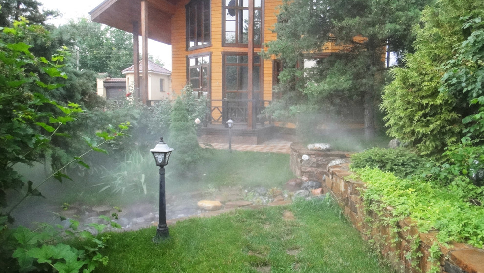 Ландшафт с бассейном