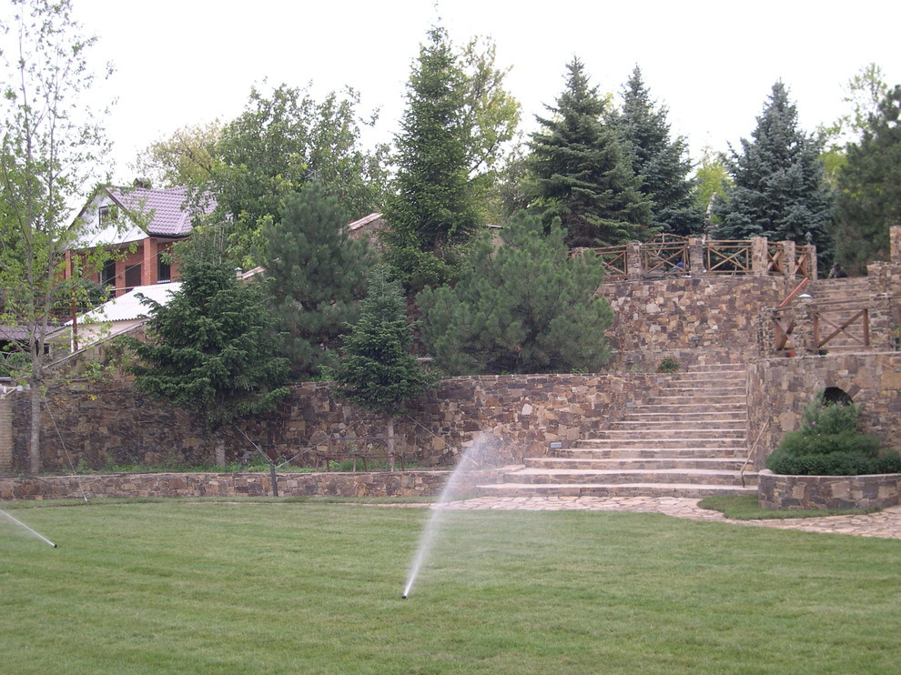 Ландшафт на рельефе