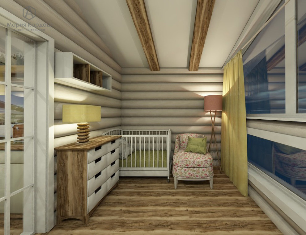 Загородный 2-этажный дом