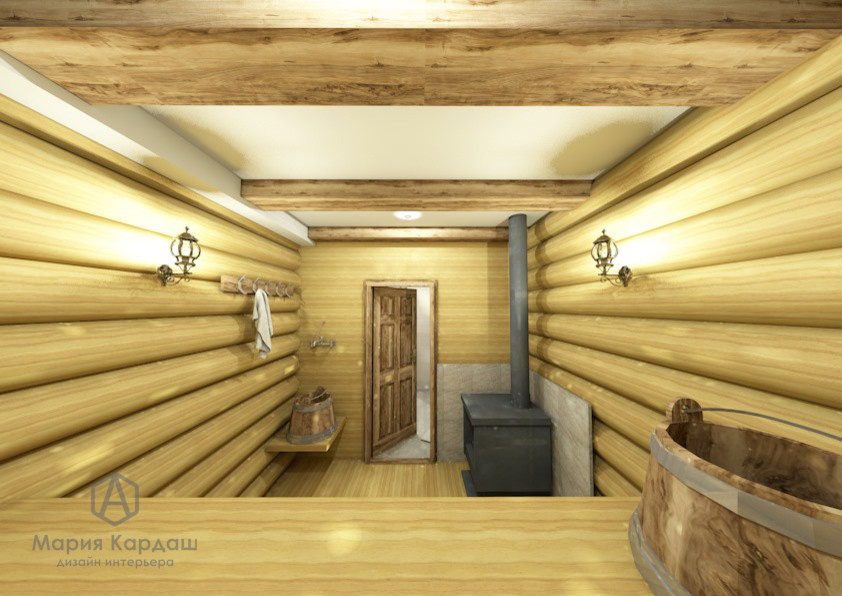 Загородный 2-этажный дом