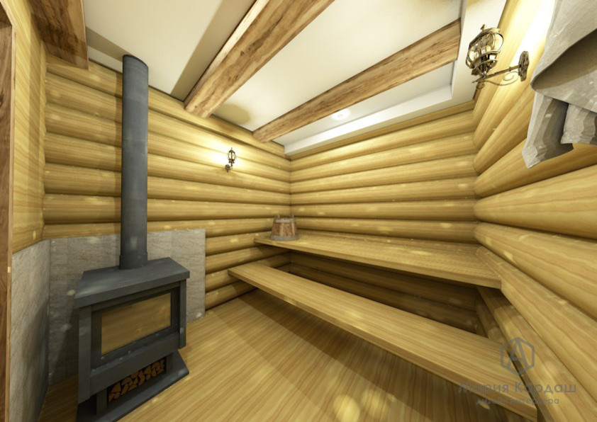 Загородный 2-этажный дом