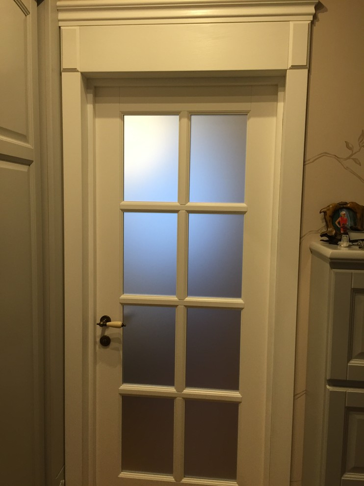 Дверь массив дуба Эпир 1 белая эмаль