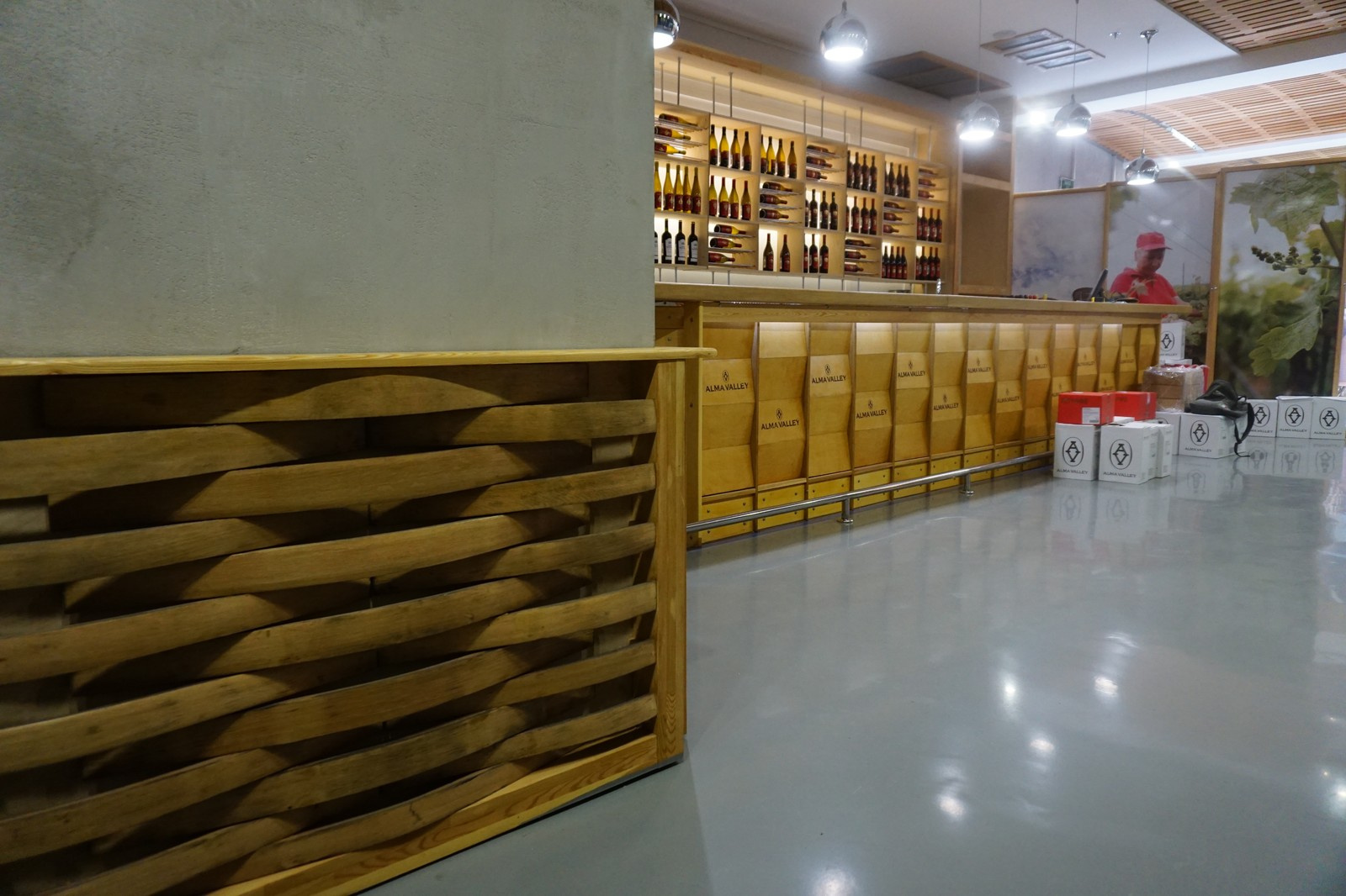 Обложка проекта: Дегустационный зал Alma Valley
