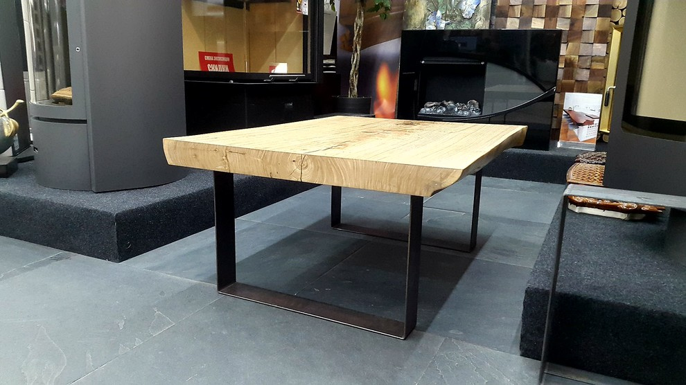 Стол журнальный Live Edge Design, массив вяза