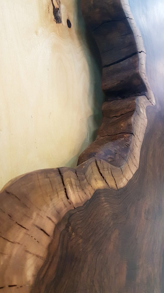 Слэб (торцевой спил), массив грецкого ореха